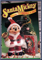 Santa Mickey from Disney - Plush manufactured by Arco [Back]
