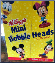 Kellogg's Mini Bobble Heads Collection from Disney - Bobbleheads manufactured by Disney [Front]
