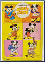 Mickey Mouse (Drum Major) from Disney - Dolls manufactured by Durham [Back]