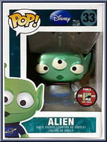 Alien (Metallic) from Disney - Disney Universe Pop! manufactured by Funko [Front]