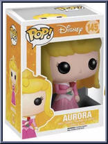 Aurora (Pink Dress / Rose) from Disney - Disney Universe Pop! manufactured by Funko [Front]