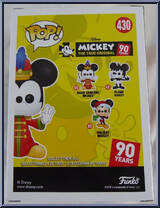 Band Concert Mickey from Disney - Mickey True Original Pop! manufactured by Funko [Back]