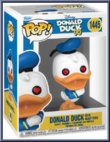 Donald Duck (with Heart Eyes) from Disney - Donald Duck 90th Pop! manufactured by Funko [Front]