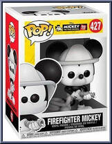 Firefighter Mickey from Disney - Mickey True Original Pop! manufactured by Funko [Front]