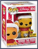 Holiday Pooh (Diamond) from Disney - Disney Universe Pop! manufactured by Funko [Front]