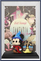 Sorcerer's Apprentice Mickey with Broom (Movie Poster) Action Figure