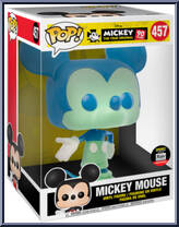 Mickey Mouse (Blue & Green) (10" Scale) from Disney - Mickey True Original Pop! manufactured by Funko [Front]