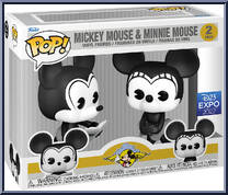 Mickey Mouse & Minnie Mouse (How to Fly) from Disney - Pop! Sets manufactured by Funko [Front]
