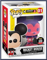 Mickey Mouse (Purple / Pink) from Disney - Mickey True Original Pop! manufactured by Funko [Front]