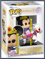 Minnie Mouse (Prince Charming Regal Carrousel) from Disney - Walt Disney World 50th Pop! manufactured by Funko [Front]
