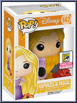 Rapunzel and Pascal (Red) from Disney - Disney Universe Pop! manufactured by Funko [Front]