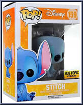 Stitch (Sitting) (Flocked) from Disney - Disney Universe Pop! manufactured by Funko [Front]