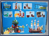 Peter Pan / Captain Hook from Disney Heroes - Peter Pan Pirates manufactured by Disney [Back]