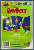 Bonkers (Bonkers) from Disney - Bend-Ems manufactured by Just Toys [Back]