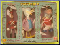 Soldier / Ludwig Von Drake / Pinocchio Action Figure