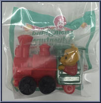 Winnie the Pooh on Thunder Mountain Railroad from Disney - Disneyland Adventures manufactured by McDonald's [Back]