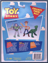 Woody from Disney Pixar - Bendables manufactured by Thinkway Toys [Back]