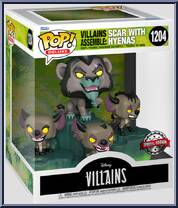 Scar with Hyenas (Deluxe) from Disney Villains - Pop! Vinyl Figures manufactured by Funko [Front]