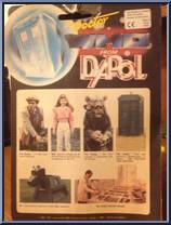 Melanie from Doctor Who - 1987 - Black Cards manufactured by Dapol [Back]