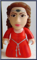 Clara (Red Dress) from Doctor Who - Rebel Time Lord manufactured by Titan Merchandise [Loose]