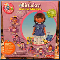 Birthday from Dora the Explorer - Dress-Up Adventure manufactured by Fisher-Price [Back]
