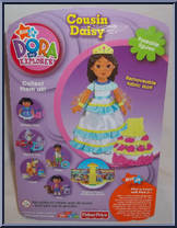 Cousin Daisy from Dora the Explorer - Poseable Figures manufactured by Fisher-Price [Back]