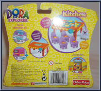 Kitchen from Dora the Explorer - Playsets manufactured by Fisher-Price [Back]