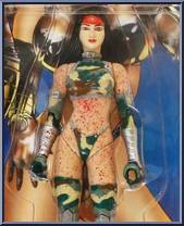 China (Commando) (Blood Splattered) from Double Impact - Limited Figures manufactured by Skybolt Toyz [Front]