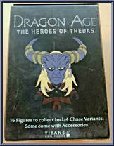 Flemeth Dragon from Dragon Age - Blind Boxed - Heroes of Thedas manufactured by Titan Merchandise [Back]