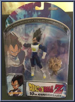 Vegeta (SS) from Dragon Ball - 10th Anniversary manufactured by Jakks Pacific [Front]