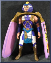 Peak (with Wing Storm) from Dragon Flyz - Figures with Launchers manufactured by Galoob [Loose]