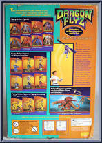 Peak (with Wing Storm) from Dragon Flyz - Figures with Launchers manufactured by Galoob [Back]