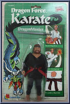 Black Karate Master from Dragon Force DragonMaster - Karate manufactured by Lanard Toys [Front]