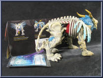 Deathliger Lion of Chaos from Duel Masters - Deluxe Figures manufactured by Hasbro [Loose]