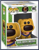 Dug with Medal from Dug Days - Dug Days Pop! manufactured by Funko [Front]