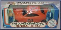 General Lee (with Bo and Luke) from Dukes of Hazzard - Vehicles manufactured by Mego [Front]
