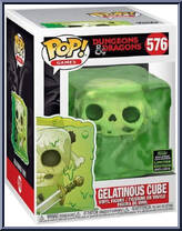 Gelatinous Cube (Green) from Dungeons & Dragons - Pop! Vinyl Figures manufactured by Funko [Front]