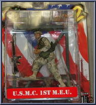U.S.M.C. 1st M.E.U. from Dusty Trail - Action Series 2 manufactured by Dusty Trail Toys [Front]
