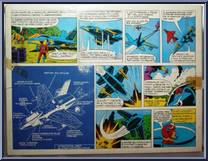 V.T.O.L. Fighter Plane from Eagle Force - Vehicles manufactured by Mego [Back]