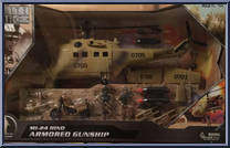 MI-24 Hind Armored Gunship from Elite Force - Basic Series manufactured by Blue Box Toys [Front]