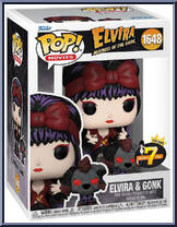 Elvira & Gonk from Elvira Mistress of the Dark - Pop! Vinyl Figures manufactured by Funko [Front]