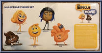 Collectible Figure Set from Emoji Movie - PVC manufactured by Just Play [Back]