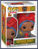 Erykah Badu (Red Dress) from Erykah Badu - Pop! Vinyl Figures manufactured by Funko [Front]