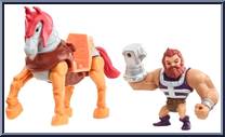 Fisto & Stridor from Eternia Minis - Vehicles manufactured by Mattel [Loose]