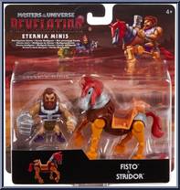 Fisto & Stridor from Eternia Minis - Vehicles manufactured by Mattel [Front]
