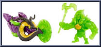 Skeletor & Painthor Cycle from Eternia Minis - Vehicles manufactured by Mattel [Loose]