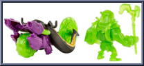 Skeletor & Painthor Cycle from Eternia Minis - Vehicles manufactured by Mattel [Loose]