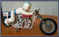 Drag Bike from Evel Knievel - Die Cast manufactured by Ideal [Loose]