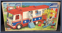 Scramble Van from Evel Knievel - Vehicles manufactured by Ideal [Front]