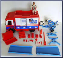 Scramble Van from Evel Knievel - Vehicles manufactured by Ideal [Loose]